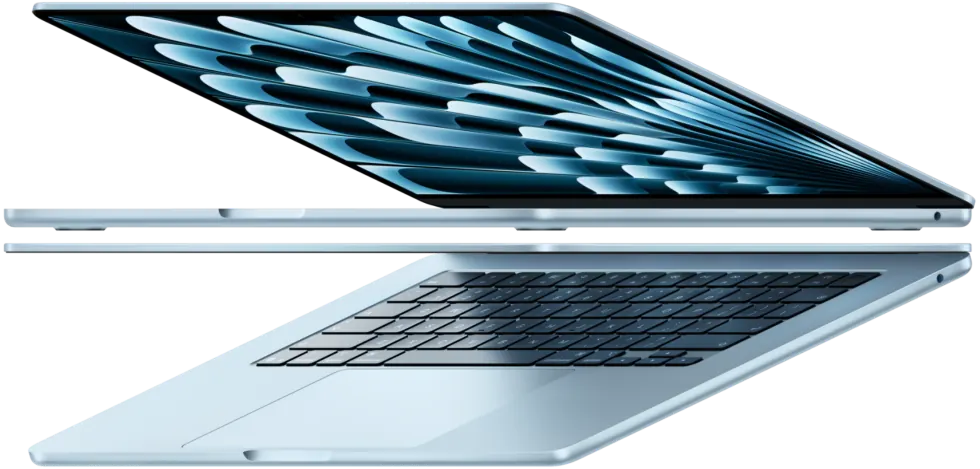 MacBook lineup top down